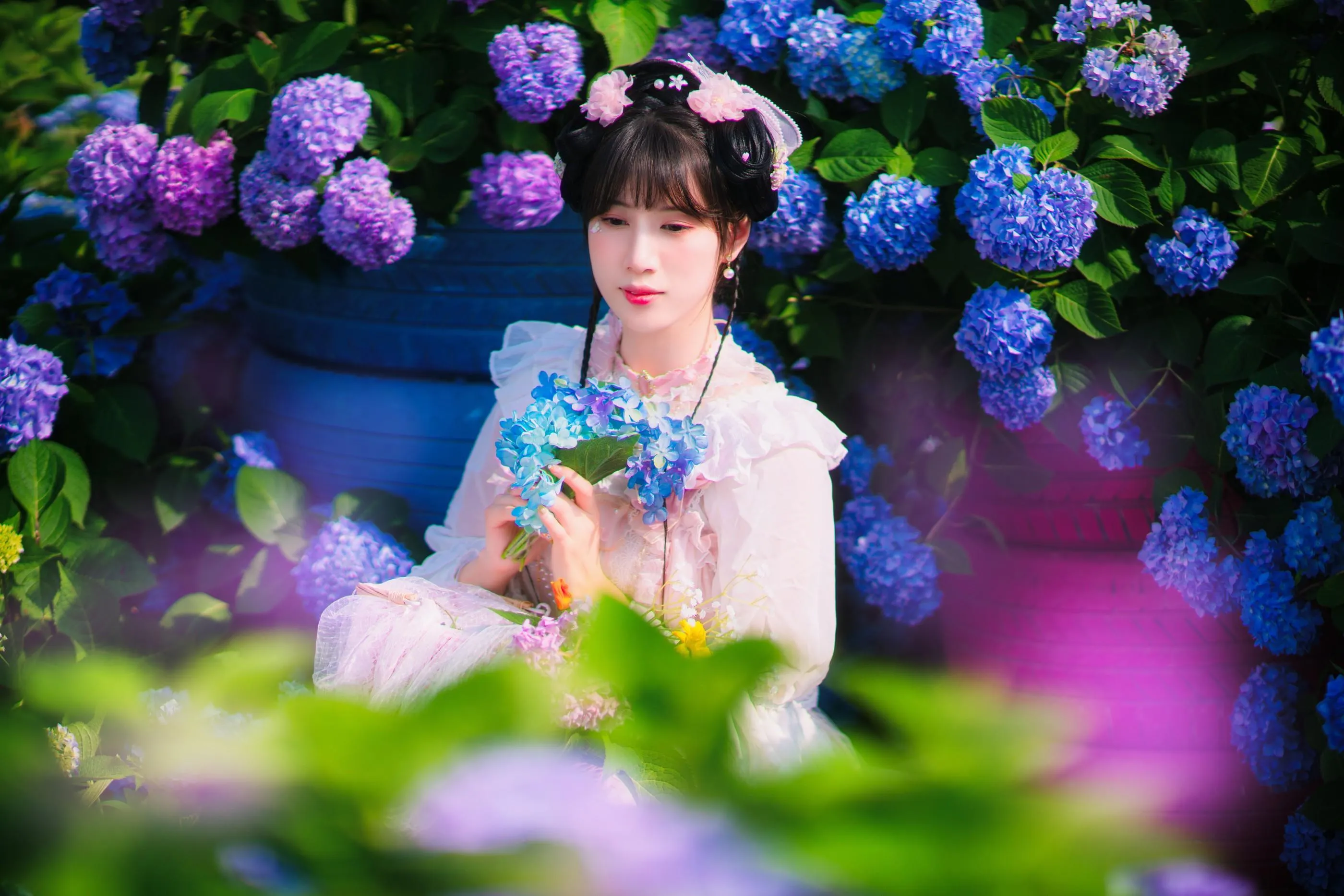 [YITUYU艺图语]2022.07.05 映花面 初茶 [36P]插图3
